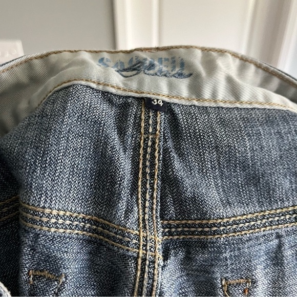 Sacred Blue men’s jeans size 34/32.regular fit - Picture 6 of 6